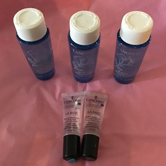 Lancôme Lot of 3x Bi Facil Makeup Remover & 2x La Base Primer - Picture 1 of 3